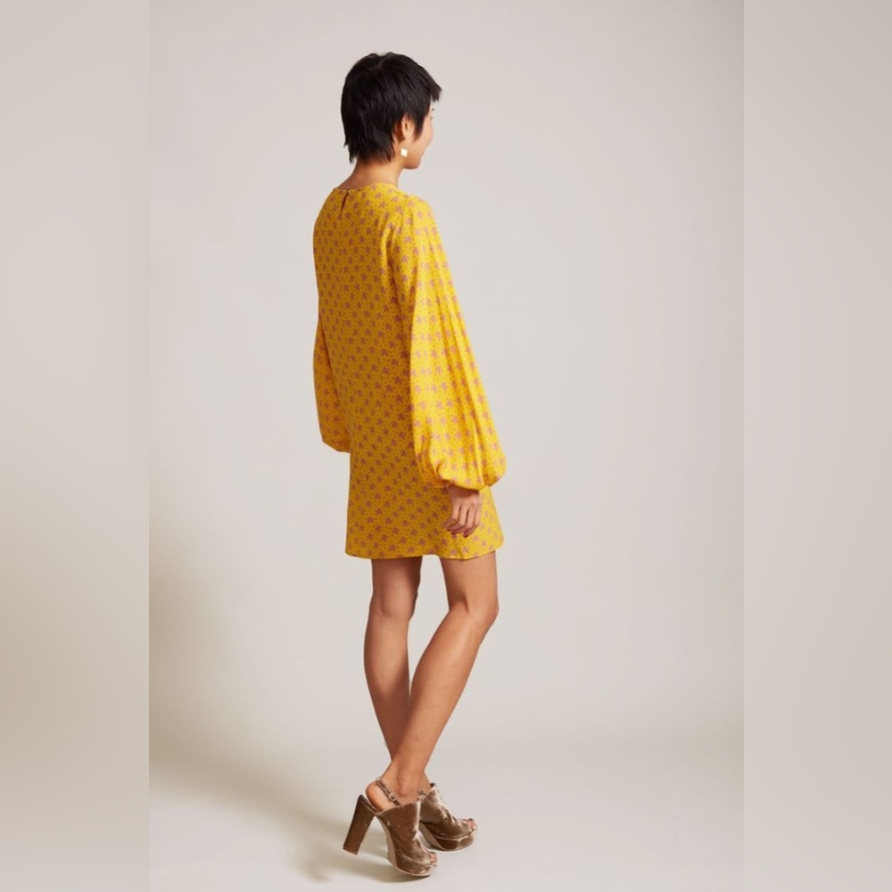 No. 6 Store Silk Floral Dress